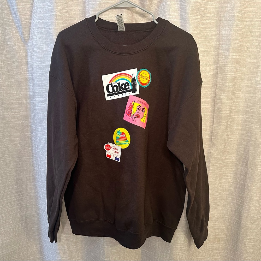 New Large Coca-Cola Crewneck